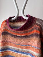 multi-color sweater detachable arms