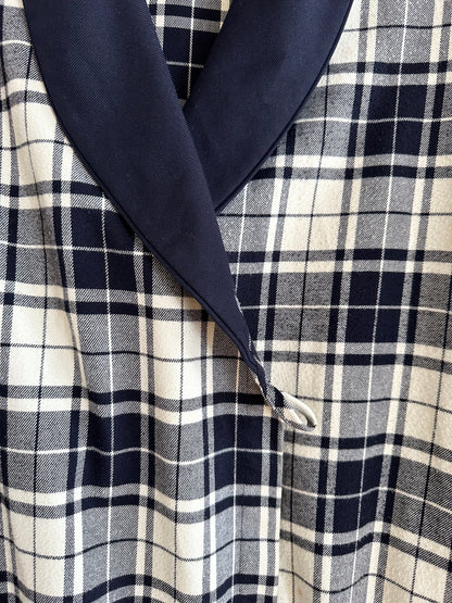 St Michael plaid gown made in UK