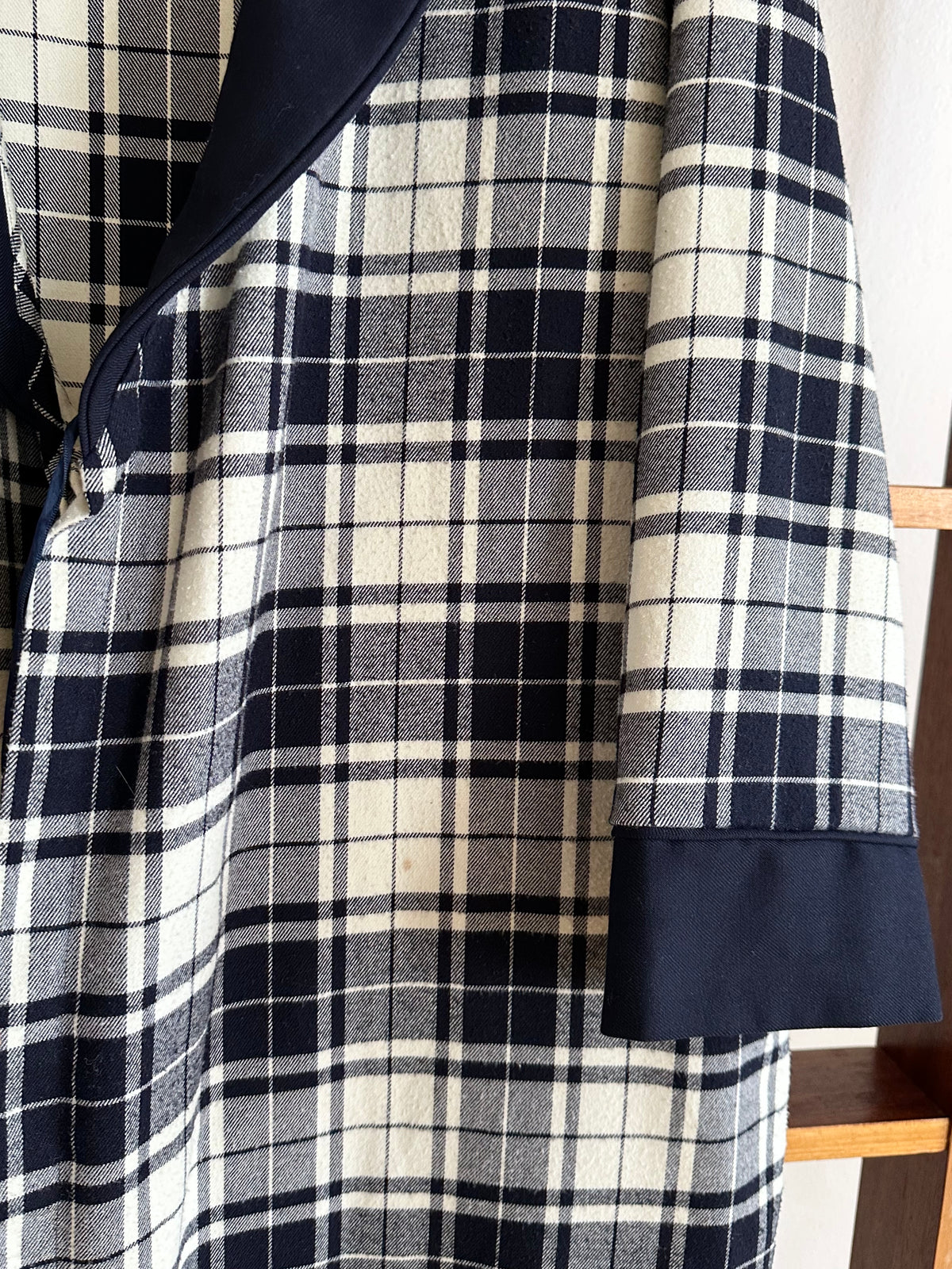 St Michael plaid gown made in UK