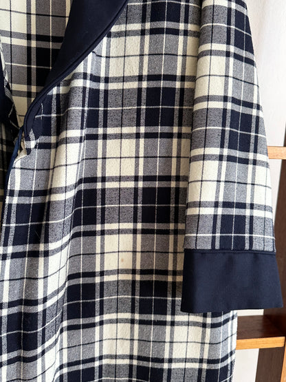 St Michael plaid gown made in UK