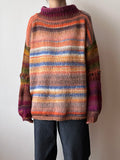 multi-color sweater detachable arms