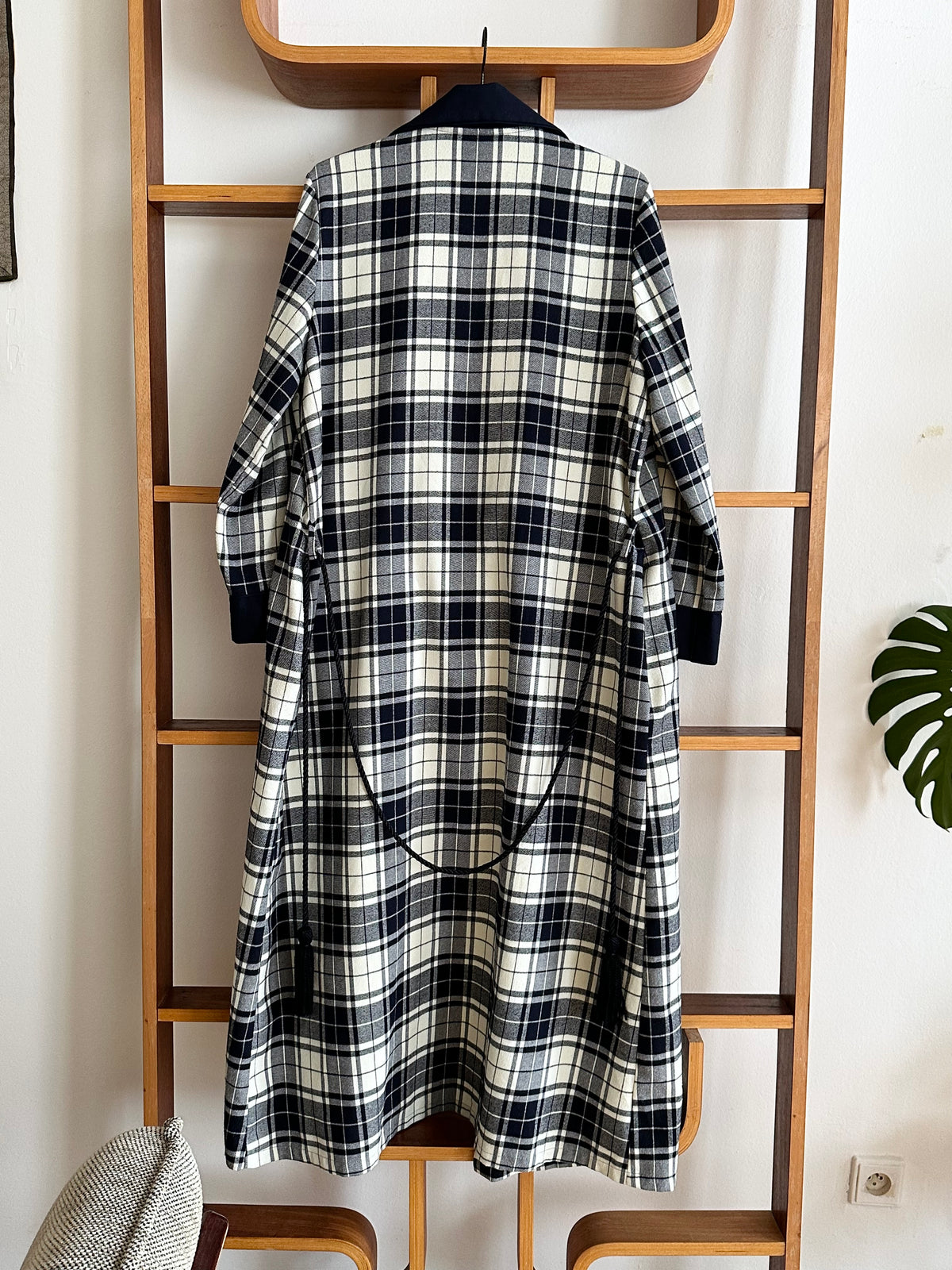 St Michael plaid gown made in UK