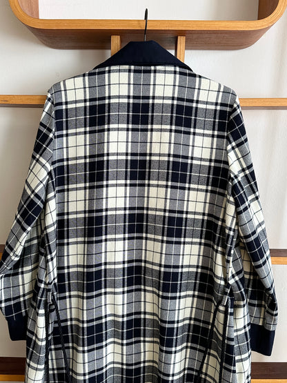 St Michael plaid gown made in UK