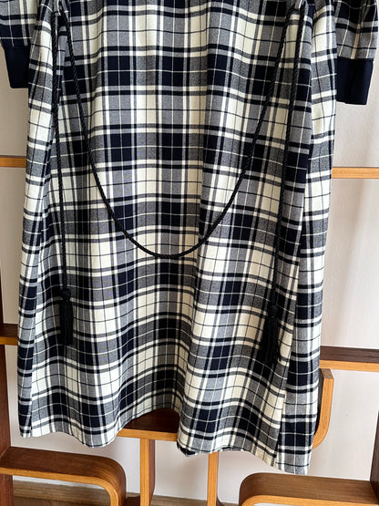 St Michael plaid gown made in UK