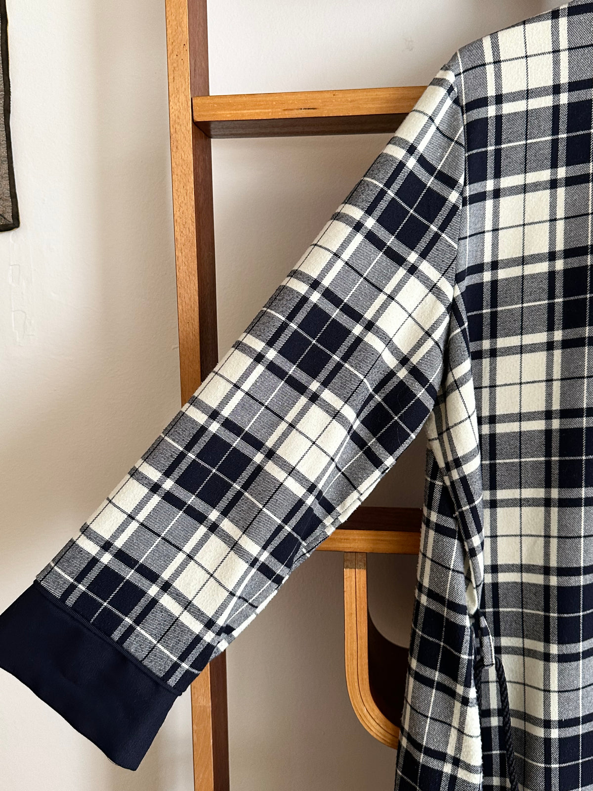 St Michael plaid gown made in UK