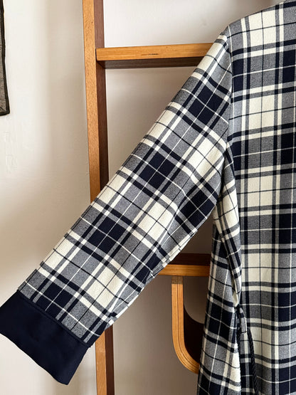 St Michael plaid gown made in UK