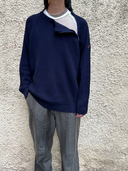 Navy Wool/Acryl Jumper