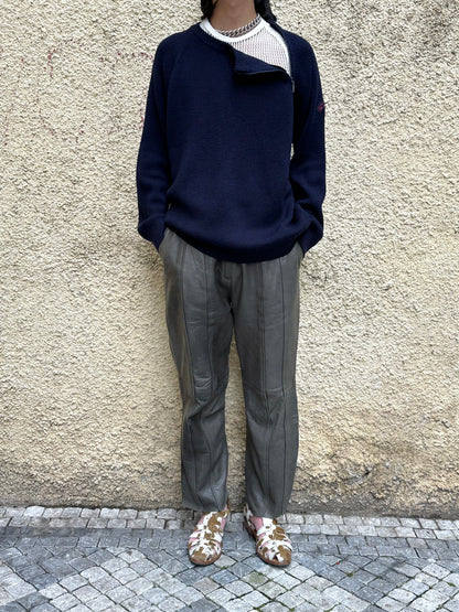 Navy Wool/Acryl Jumper