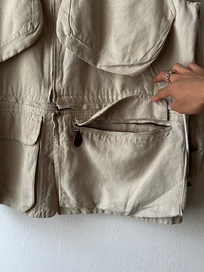 1990s Italy Linen jacket