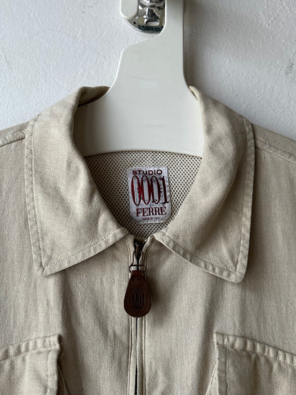1990s Italy Linen jacket