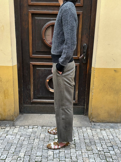 1980s Wool Zip up Jumper