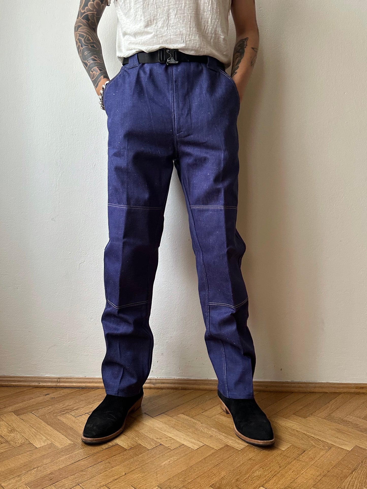 Vintage East German Denim Workwear Set-Up
