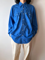 70's 70年代 shirt シャツ ペンキ飛び Vintage ヴィンテージ プラハ 古着屋 ユーロ古着 ヨーロッパ古着 Praha Prague Vintage store