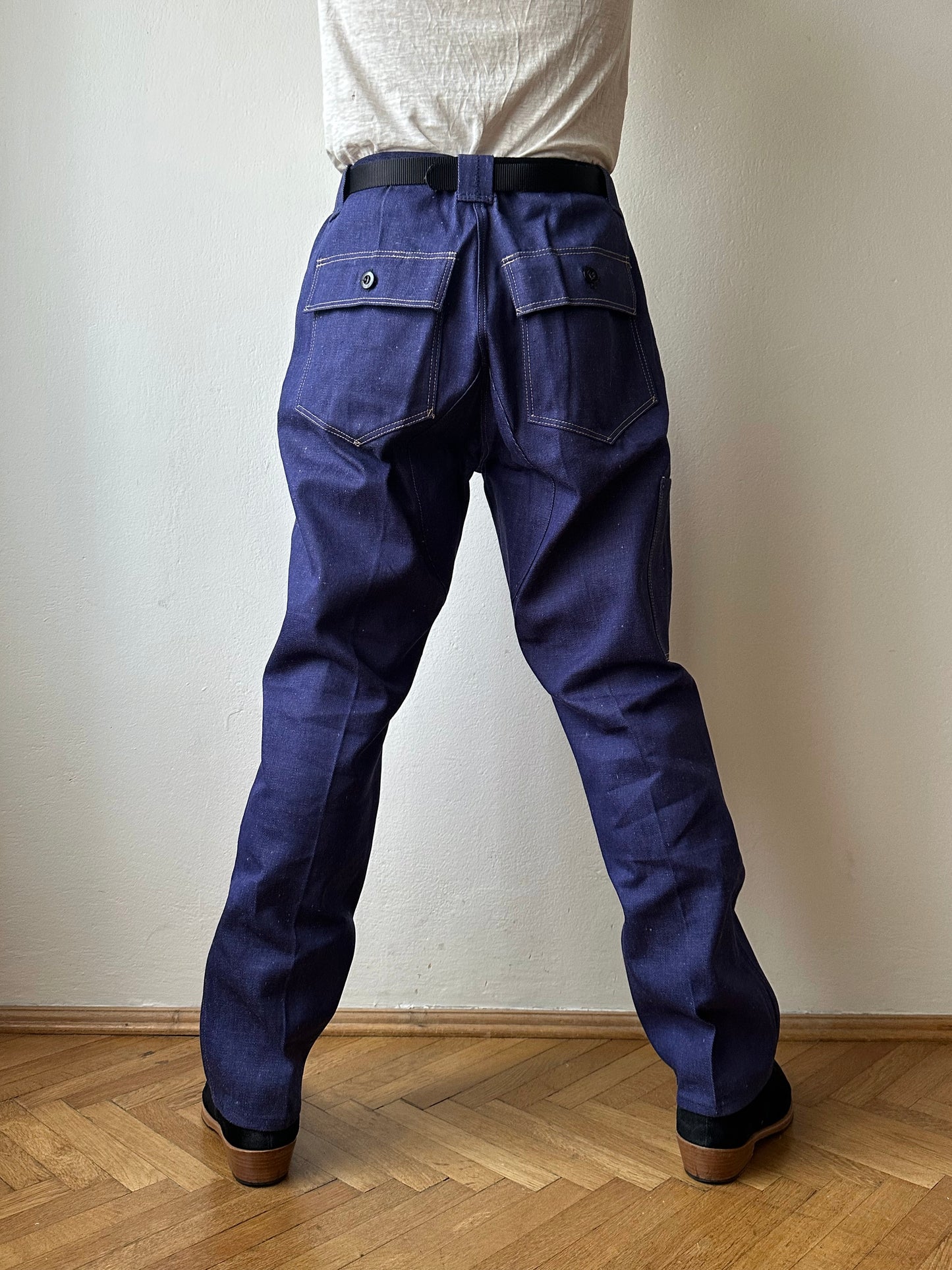 Vintage East German Denim Workwear Set-Up