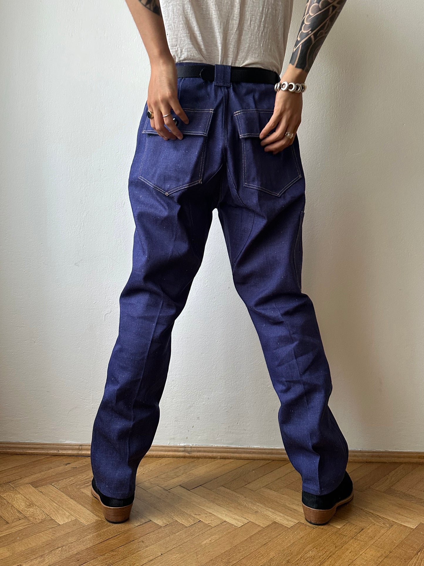 Vintage East German Denim Workwear Set-Up