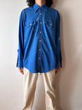 70's 70年代 shirt シャツ ペンキ飛び Vintage ヴィンテージ プラハ 古着屋 ユーロ古着 ヨーロッパ古着 Praha Prague Vintage store