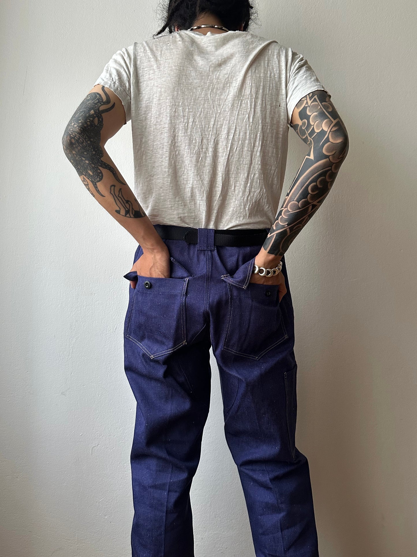 Vintage East German Denim Workwear Set-Up