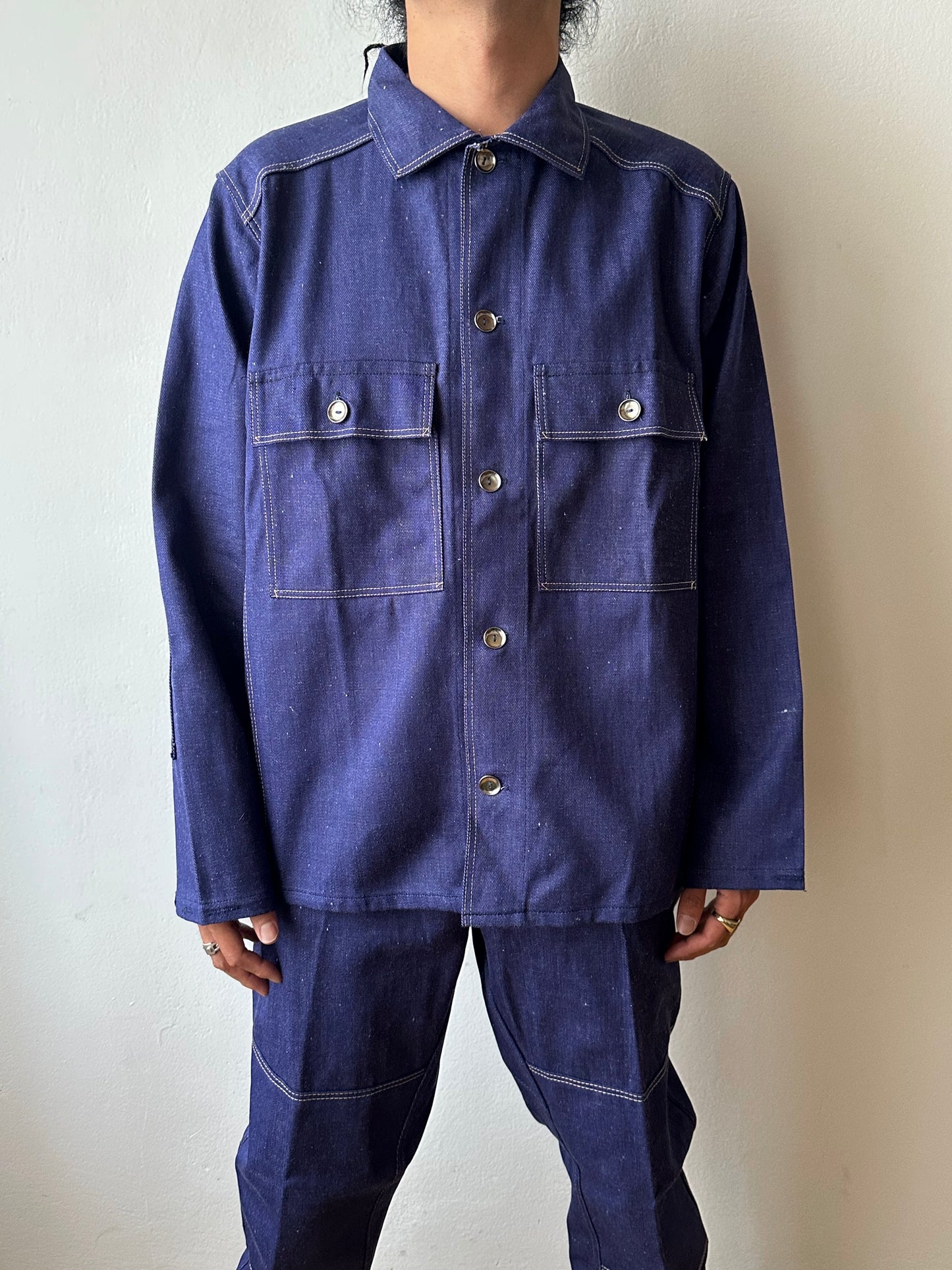 Vintage East German Denim Workwear Set-Up