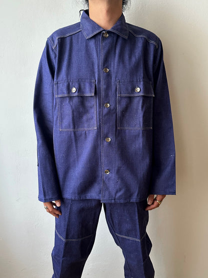 Vintage East German Denim Workwear Set-Up