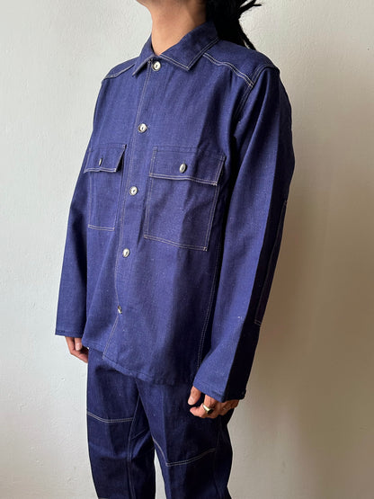 Vintage East German Denim Workwear Set-Up