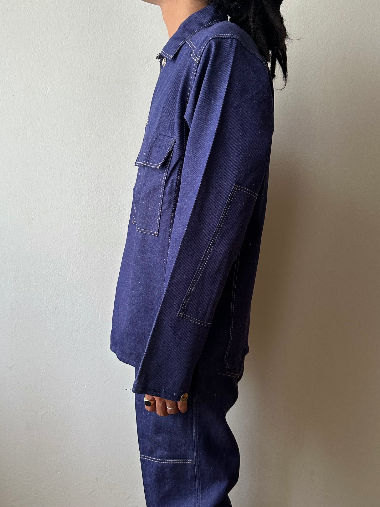Vintage East German Denim Workwear Set-Up