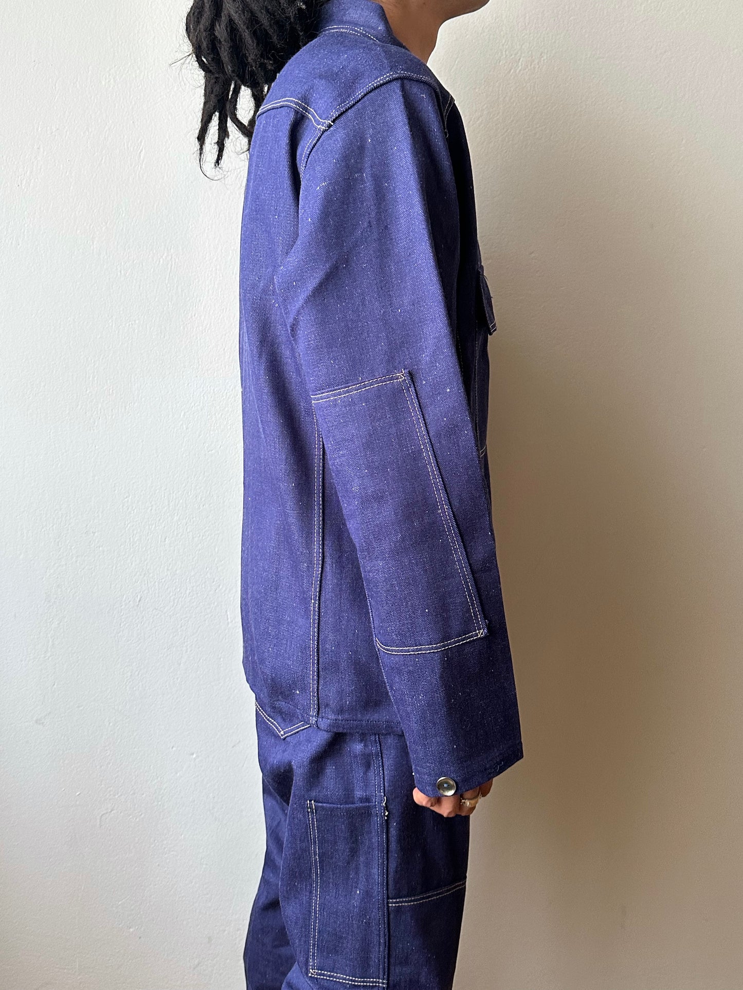 Vintage East German Denim Workwear Set-Up