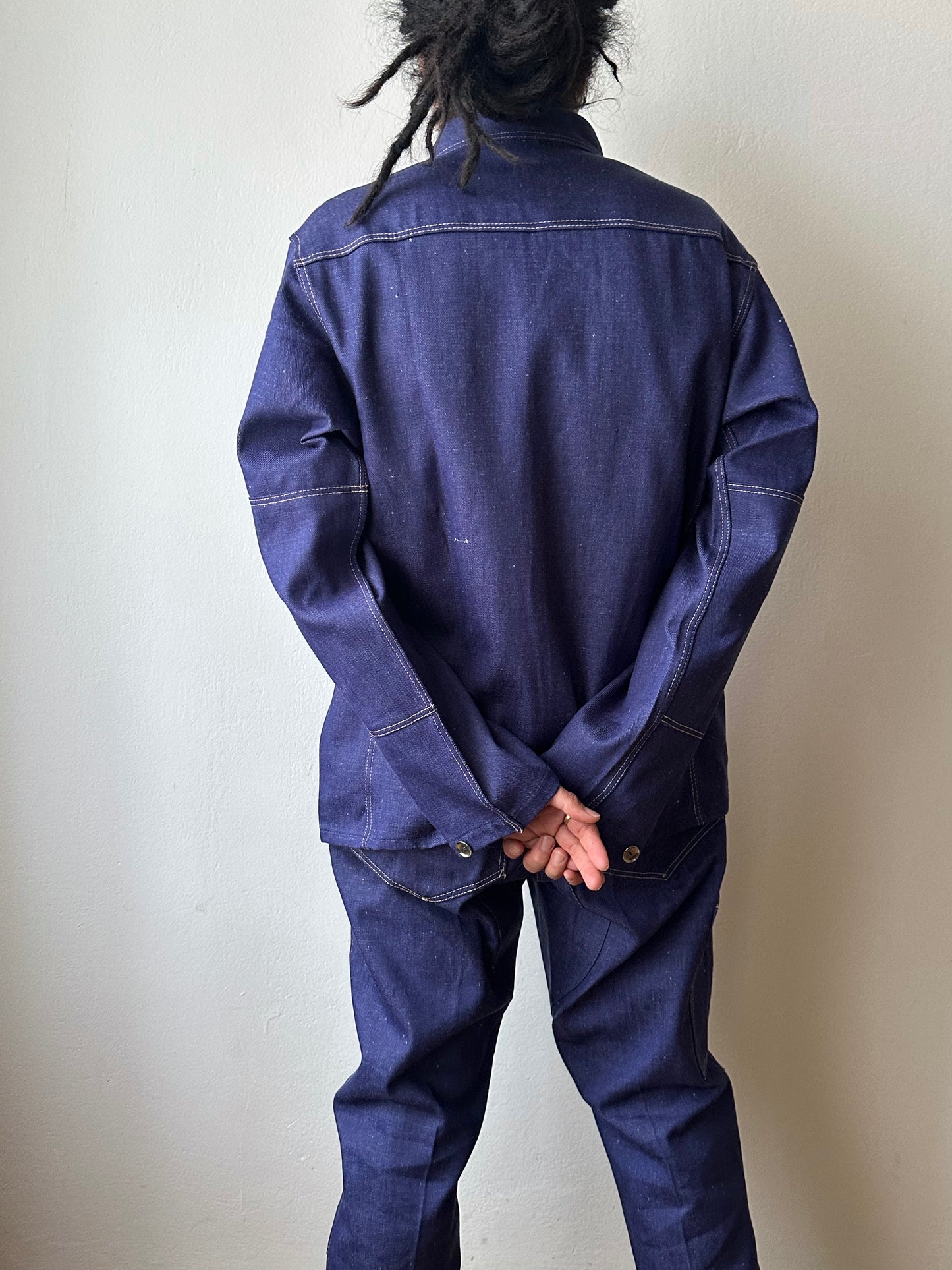 Vintage East German Denim Workwear Set-Up