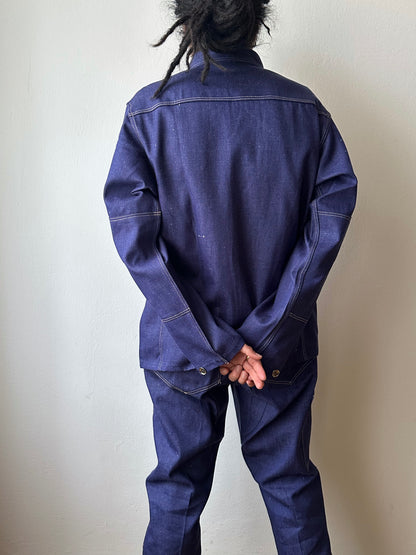 Vintage East German Denim Workwear Set-Up