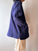 Vintage smock ヴィンテージ スモック Navy ユーロ古着 ヨーロッパ古着 プラハ 古着屋 Praha Prague Vintage store