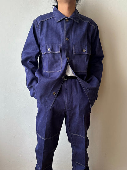 Vintage East German Denim Workwear Set-Up