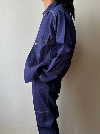 Vintage East German Denim Workwear Set-Up