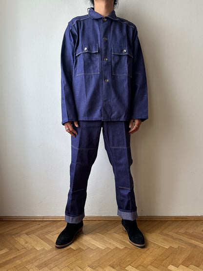 Vintage East German Denim Workwear Set-Up