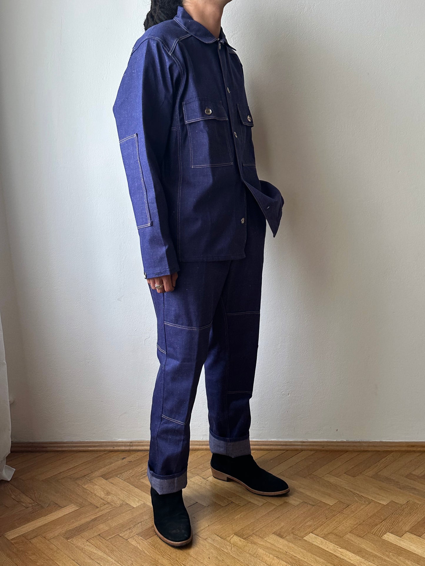 Vintage East German Denim Workwear Set-Up