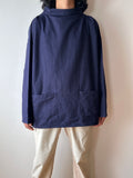 Vintage smock ヴィンテージ スモック Navy ユーロ古着 ヨーロッパ古着 プラハ 古着屋 Praha Prague Vintage store