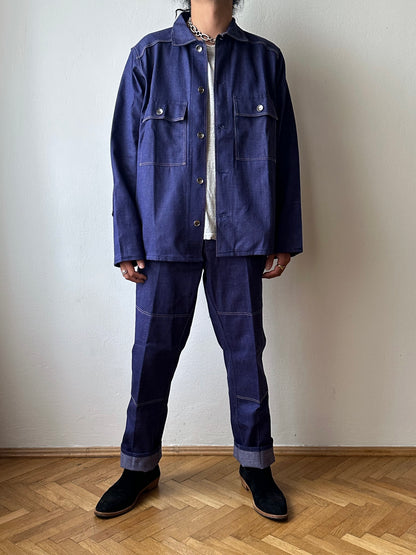 Vintage East German Denim Workwear Set-Up