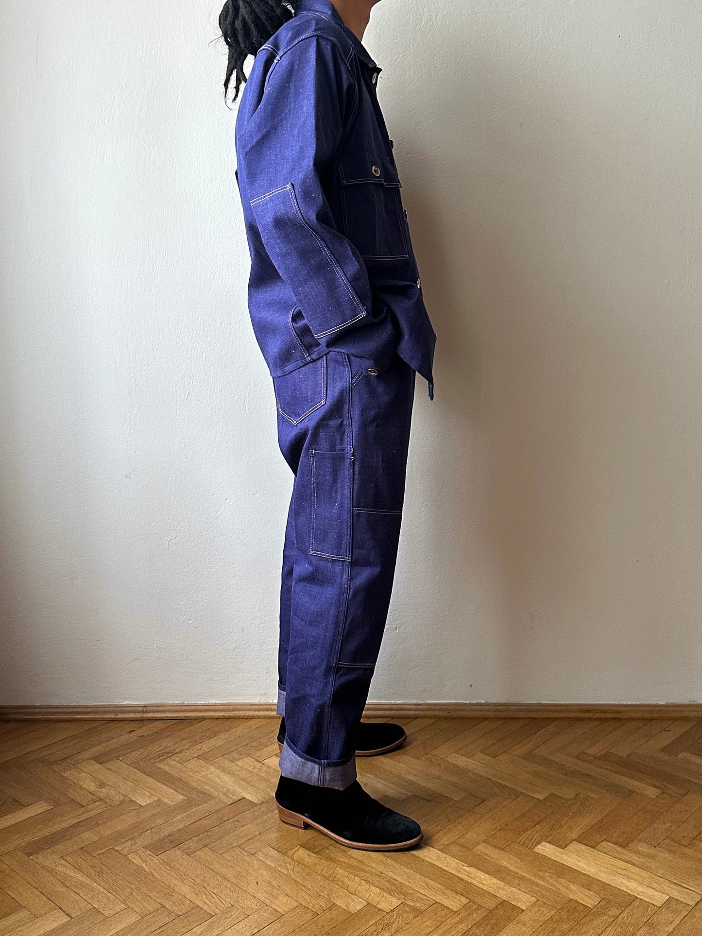 Vintage East German Denim Workwear Set-Up