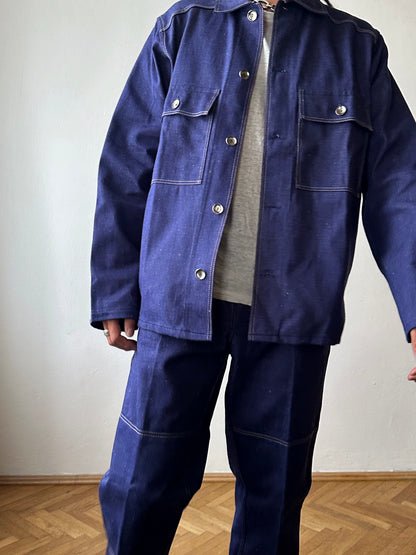 Vintage East German Denim Workwear Set-Up