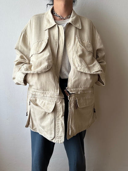 1990s Italy Linen jacket