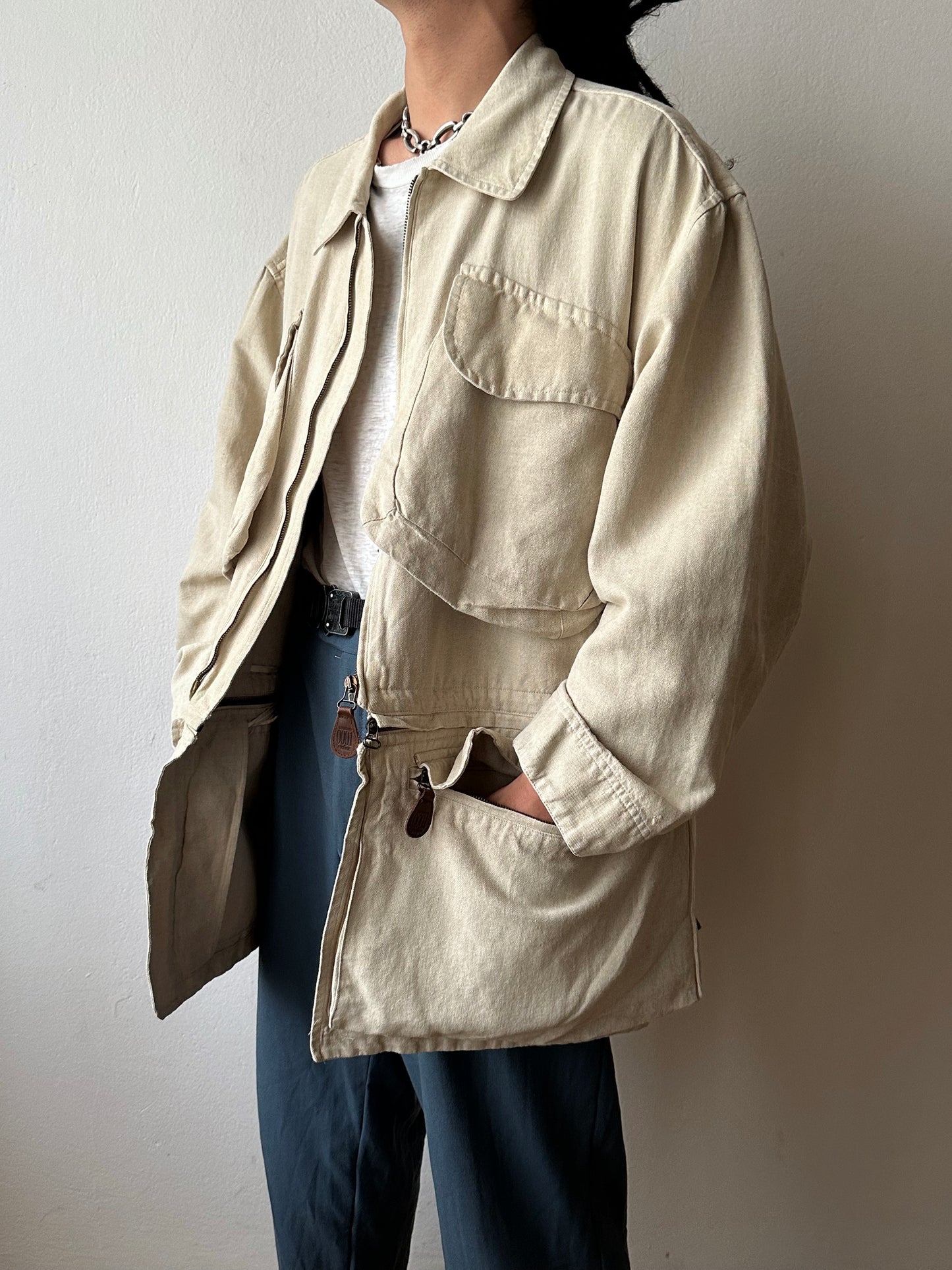 1990s Italy Linen jacket