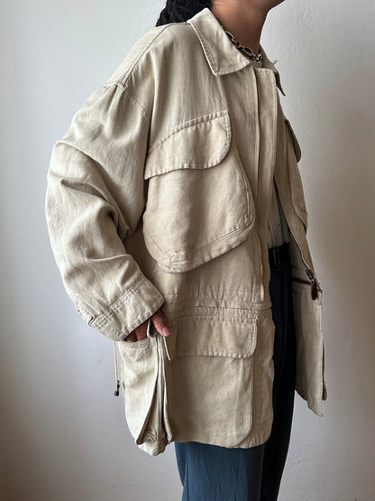 1990s Italy Linen jacket