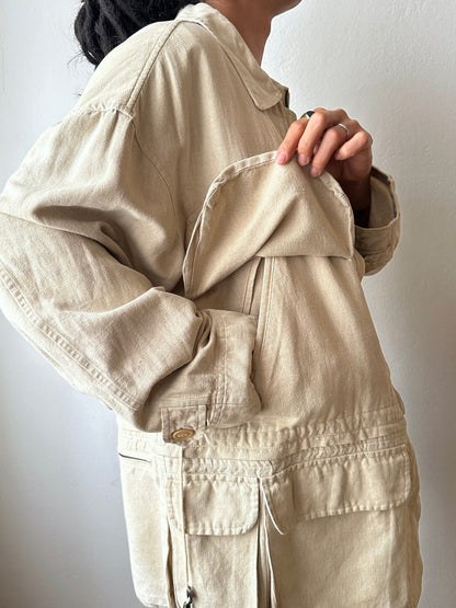 1990s Italy Linen jacket