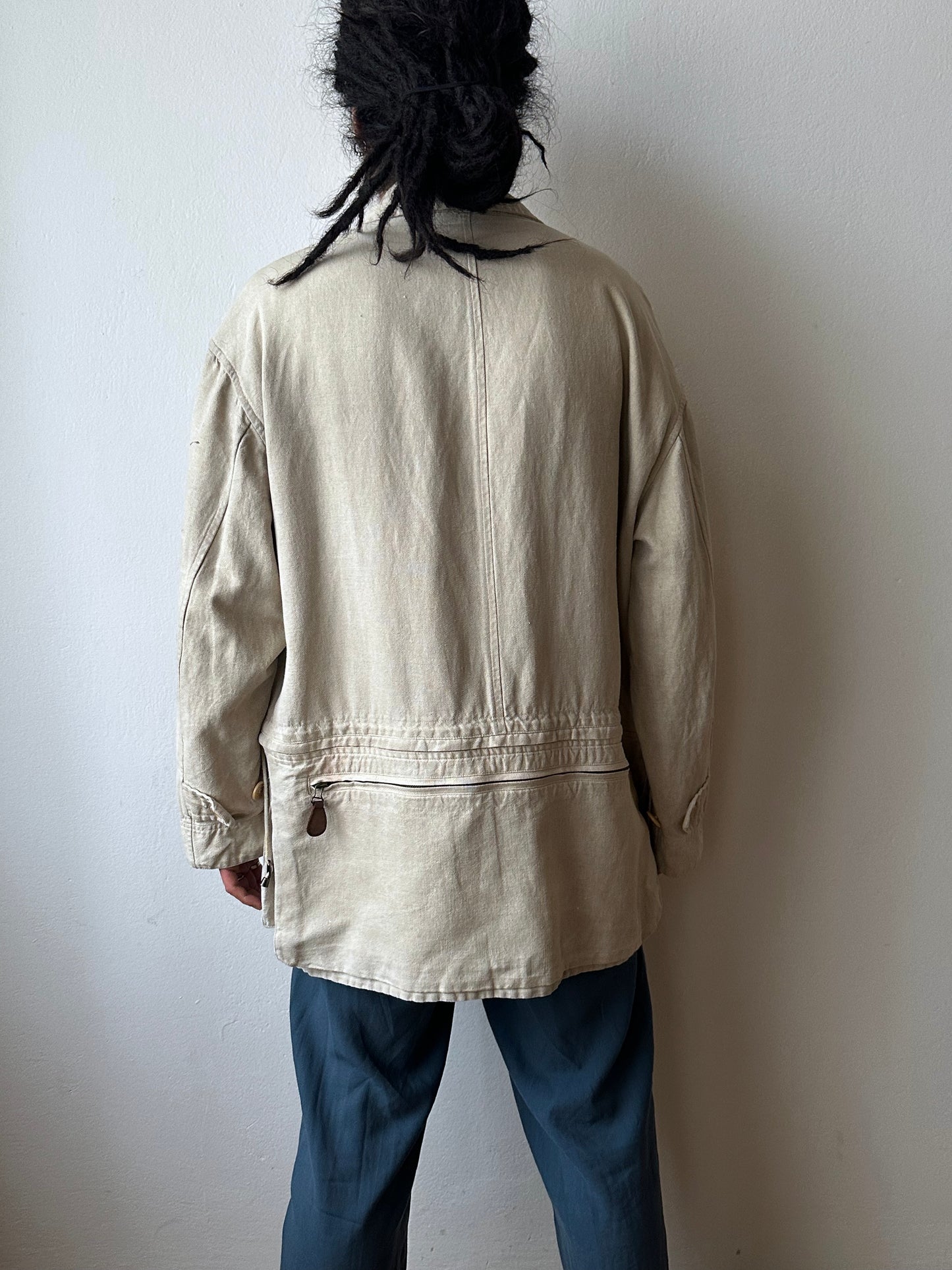 1990s Italy Linen jacket