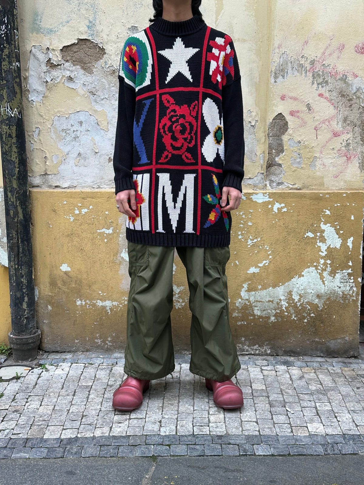 1990s Oversized Cotton Jumper