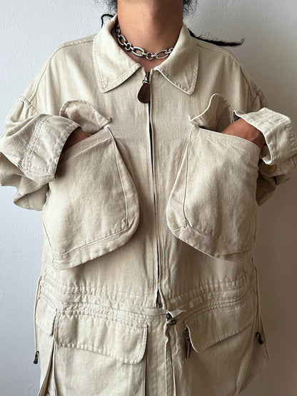 1990s Italy Linen jacket