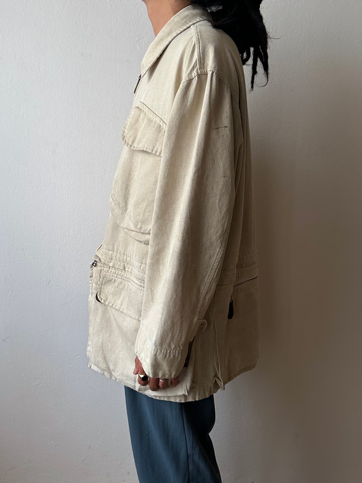 1990s Italy Linen jacket