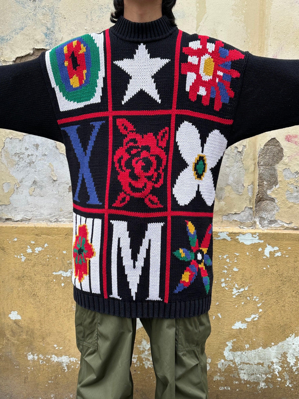 1990s Oversized Cotton Jumper