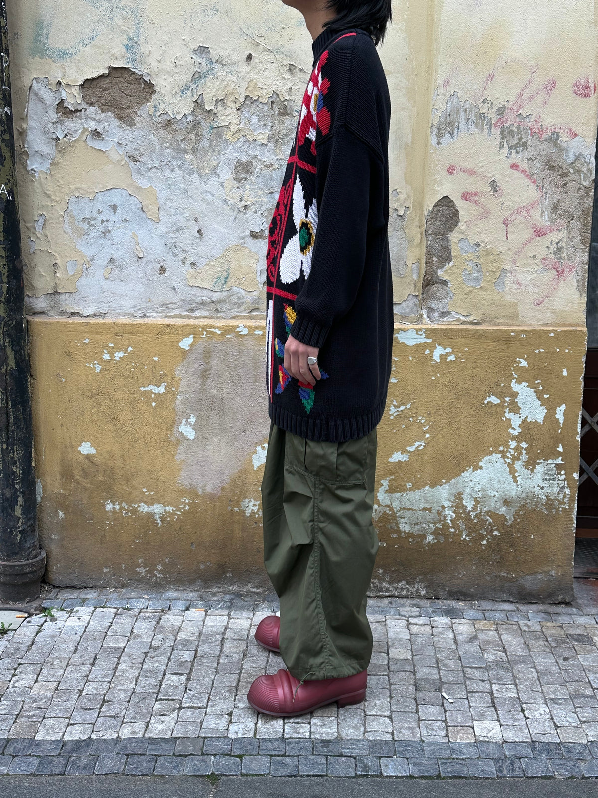 1990s Oversized Cotton Jumper
