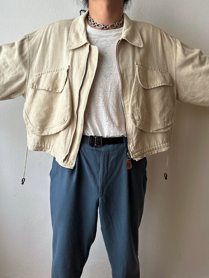1990s Italy Linen jacket