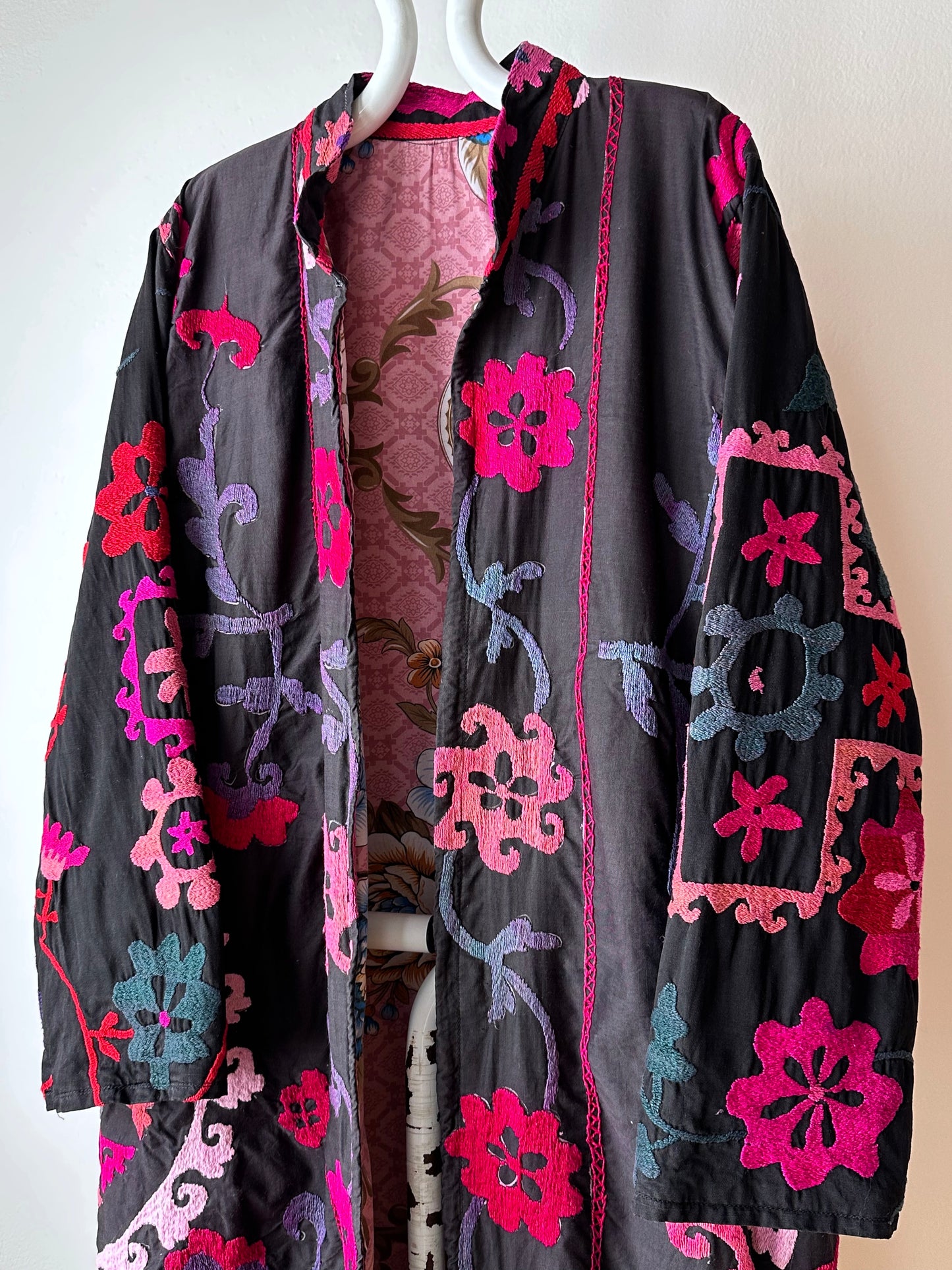 70s Uzbekistan suzani robe