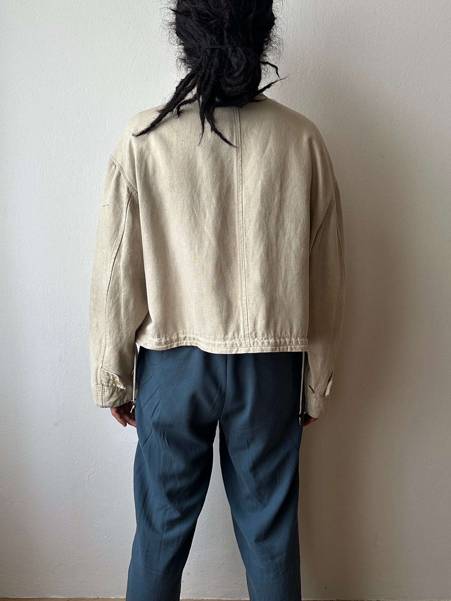 1990s Italy Linen jacket